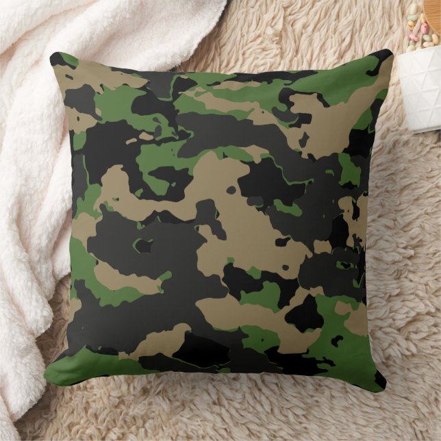 Modern Abstract Texture design Throw Pillow (Blanket)