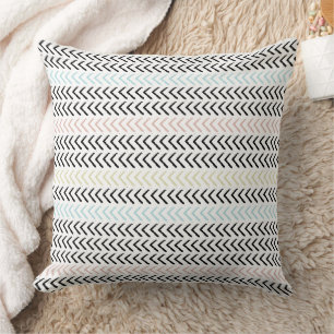 Modern Abstract Texture design Throw Pillow