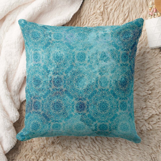Modern Abstract Texture design Throw Pillow (Blanket)
