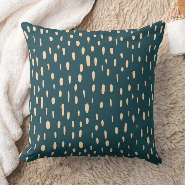 Modern Abstract Texture design Throw Pillow (Blanket)