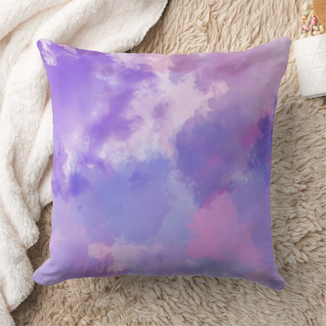 Modern Abstract Texture design Throw Pillow (Blanket)