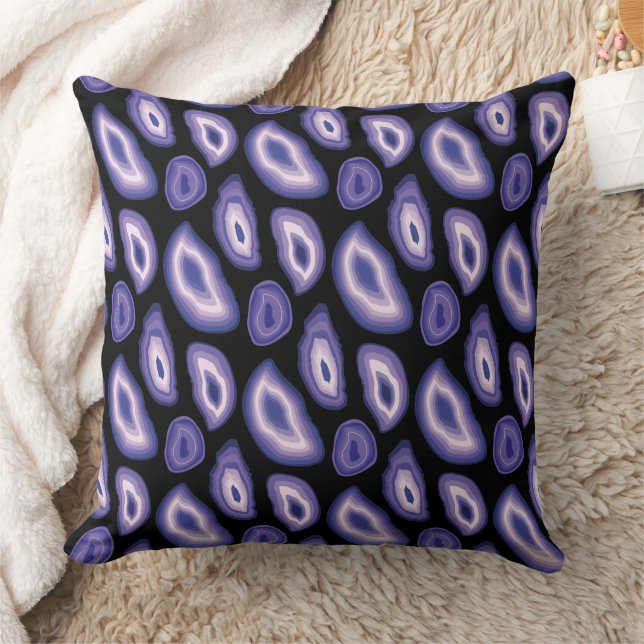 Modern Abstract Texture design Throw Pillow (Blanket)