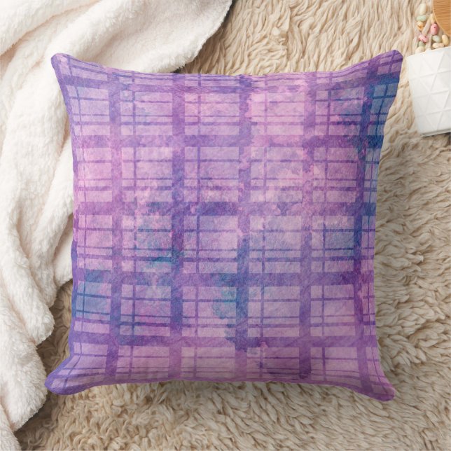 Modern Abstract Texture design Throw Pillow (Blanket)