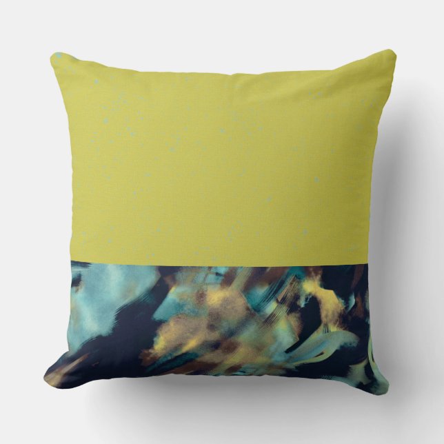 Modern Abstract Texture design Throw Pillow (Front)