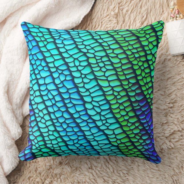 Modern Abstract Texture design Throw Pillow (Blanket)