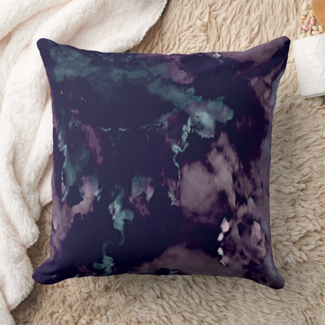 Modern Abstract Texture design Throw Pillow (Blanket)