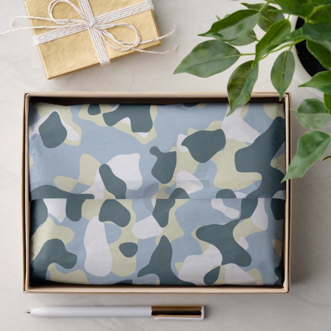 Modern Abstract Texture design Tissue Paper (Gift)