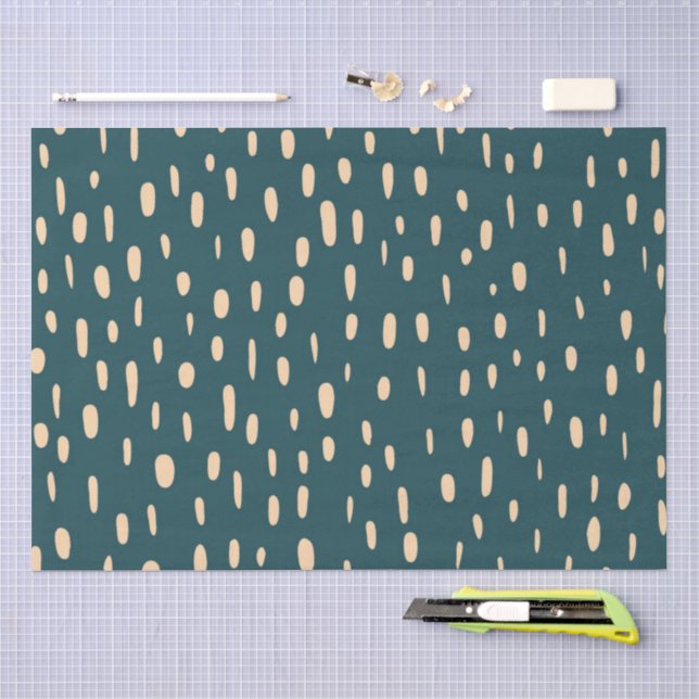 Modern Abstract Texture design Tissue Paper (Craft)