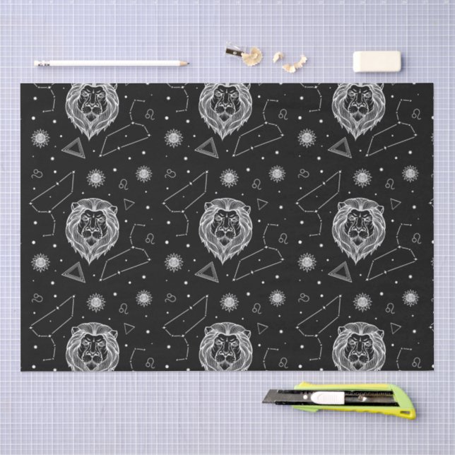 Modern Abstract Texture design Tissue Paper (Craft)