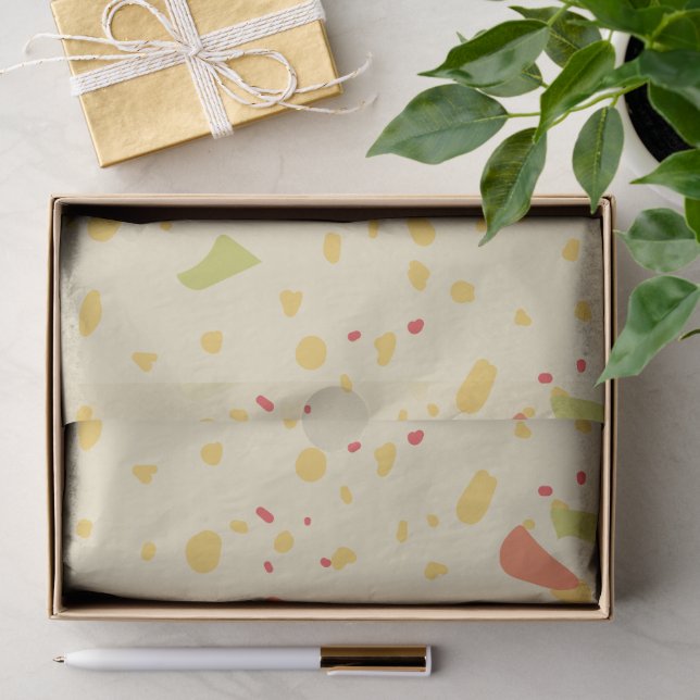 Modern Abstract Texture design Tissue Paper (Gift)