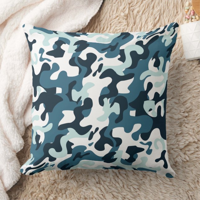 Modern Abstract Texture Throw Pillow (Blanket)