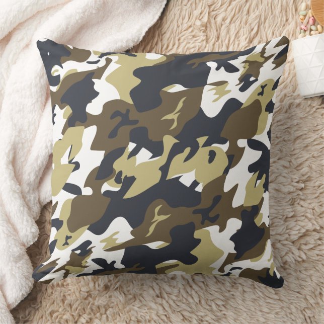 Modern Abstract Texture Throw Pillow (Blanket)