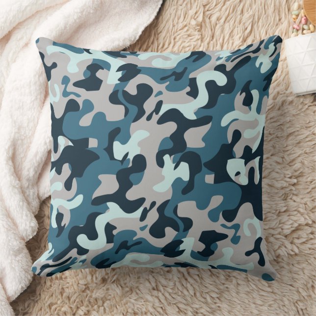 Modern Abstract Texture Throw Pillow (Blanket)