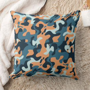 Modern Abstract Texture Throw Pillow