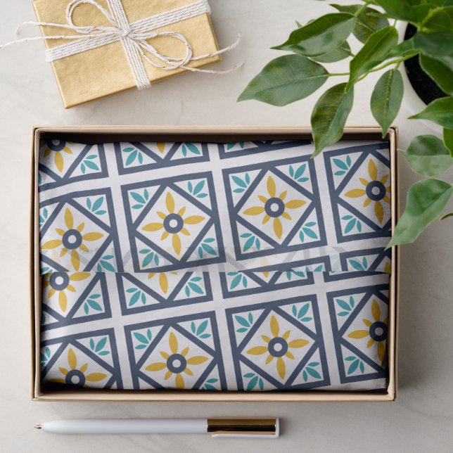Modern Abstract Texture Tissue Paper (Gift)