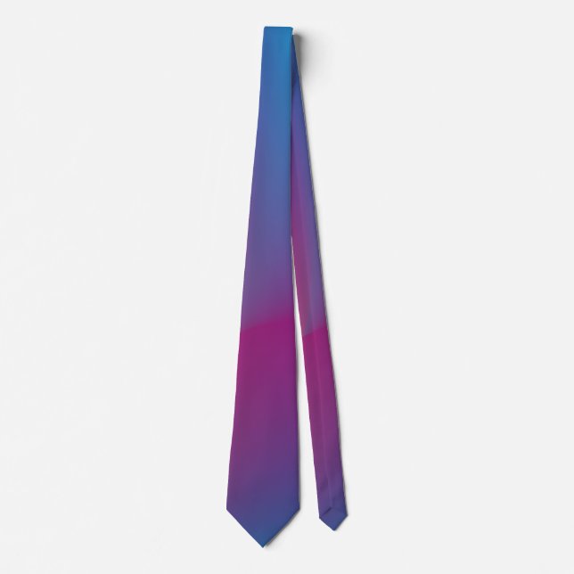 Modern abstract three colours tie (Front)