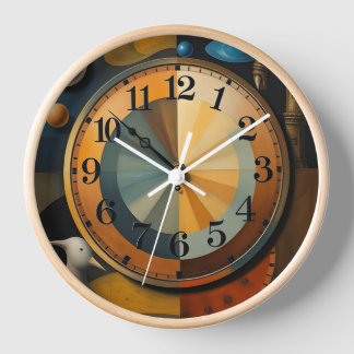 Modern Abstract Wall  Clock