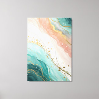 Modern Abstract Watercolor Wall Art