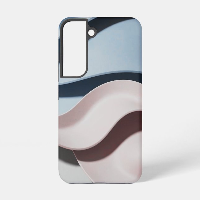 Modern Abstract Wave  Samsung Galaxy S22 Case (Back)