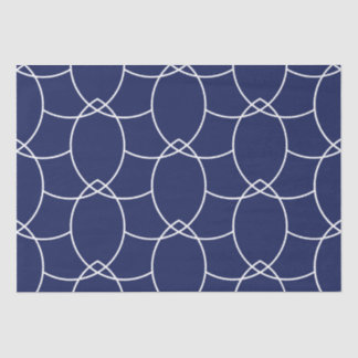 Modern Abstract White And Blue Pillow Cushion Tissue Paper