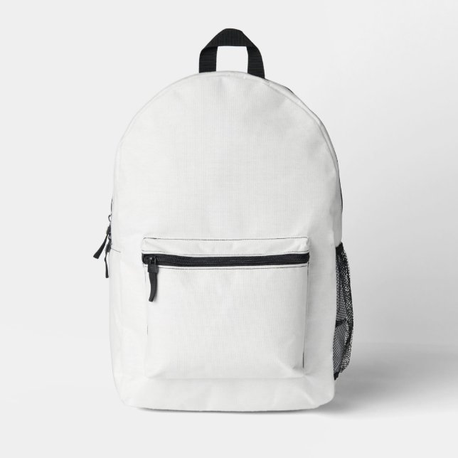 Modern Academic Lifestyle Design Printed Backpack (Front)
