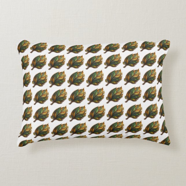 Modern Accent Pillow | Cozy Decorative Throw Cush (Front)
