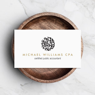 Modern Accountant, Accounting II Business Card