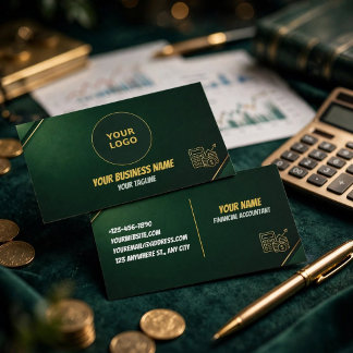 Modern Accountant Business Card