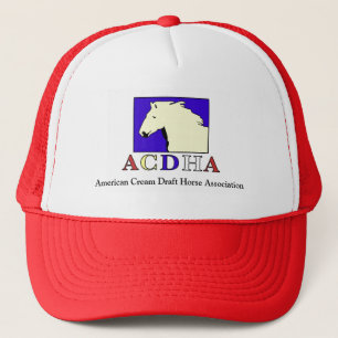 Modern ACDHA Red & White hat