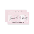 Modern add brand name elegant light pink
