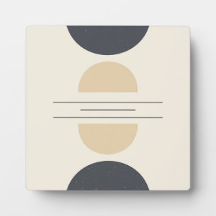 Modern aesthetic Boho style Plaque