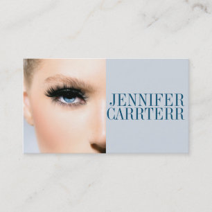 Modern Aesthetician Salon Spa Makeup Artist Card