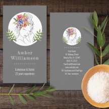 Modern Aesthetician Stylist Spa Elegant Woman