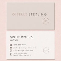 Modern Aesthetics Blush Pink Minimalist Luxury