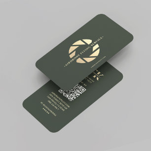 Modern Airdrone Drone Pilot Flying Service Green Business Card