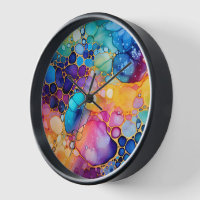 Modern alcohol ink watercolors background