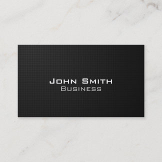 Modern All Black Texture No.3 Business Card