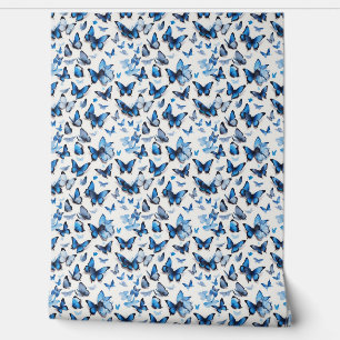 Modern all over 3D butterfly patterned  Wallpaper