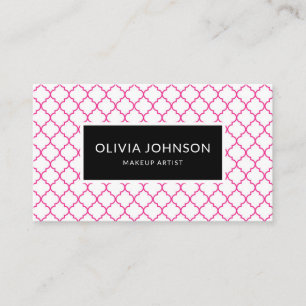 Modern All Professions, Beauty QR Code Business Card