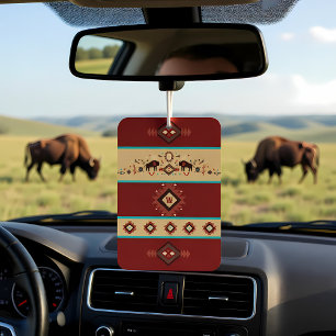 Modern American Native Influenced Pattern Monogram Air Freshener