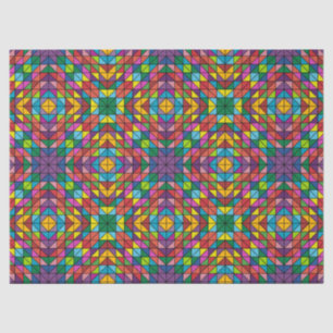 modern amish squares tissue paper