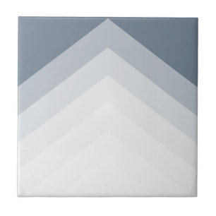 Modern and bold, triangle pattern tile