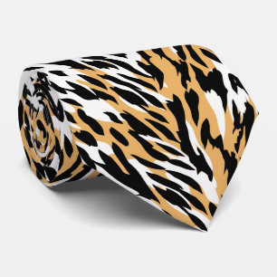 Modern and Colorful Animal Print Tie