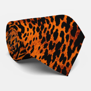 Modern and Colorful Animal Print Tie