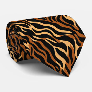 Modern and Colourful Animal Print Tie