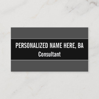 Modern and Contemporary Supervisor Business Card