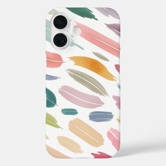 Modern and Cute Abstract Shapes Case-Mate iPhone Case (Back)