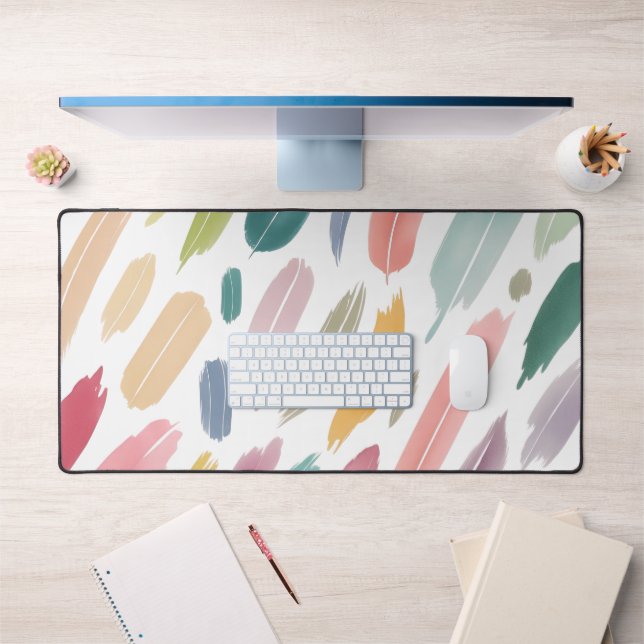 Modern and Cute Abstract Shapes Desk Mat (Office 1)