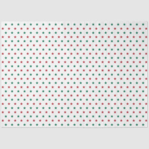 Modern And Cute Green Plaid Christmas Tissue Paper