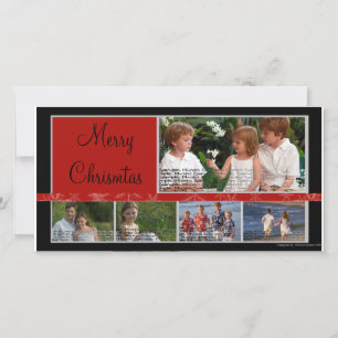 Modern and Elegant Christmas Photo Card